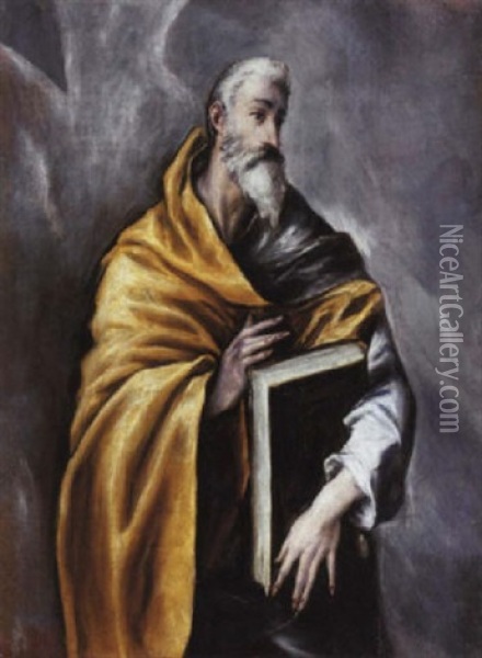 Saint Paul Oil Painting -  El Greco