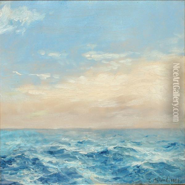 Seascape Oil Painting - Christian Molsted