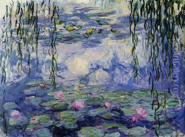 Water-Lilies 36 Oil Painting - Claude Oscar Monet