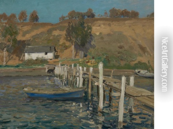 Northern California Coast Oil Painting - William Ritschel