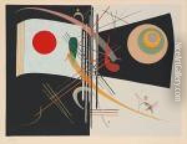 Parties Diverses Oil Painting - Wassily Kandinsky