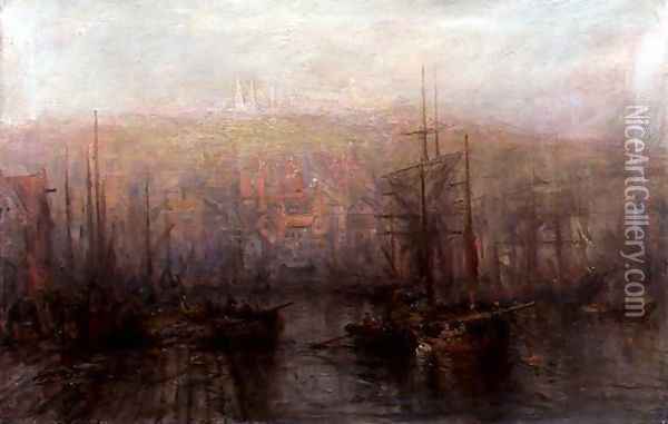Scarborough Oil Painting - William Edward Webb