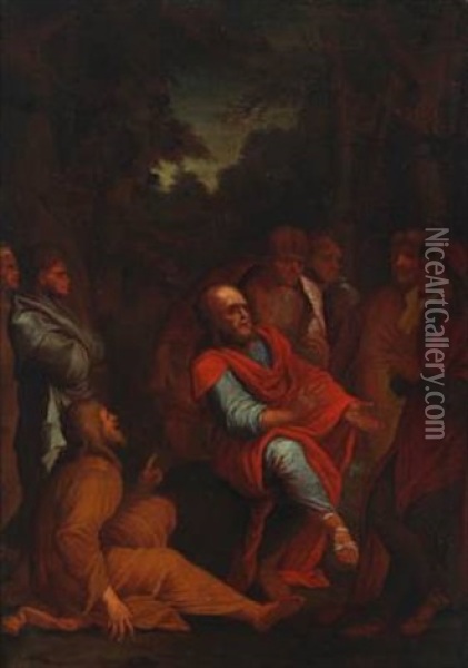 The Acts Of The Apostles Oil Painting - Hendrik Krock
