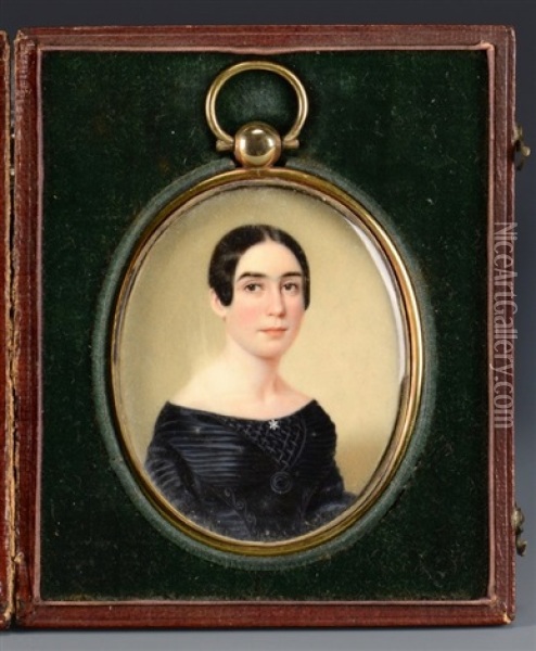 Mrs. Baker Oil Painting - John Wood Dodge