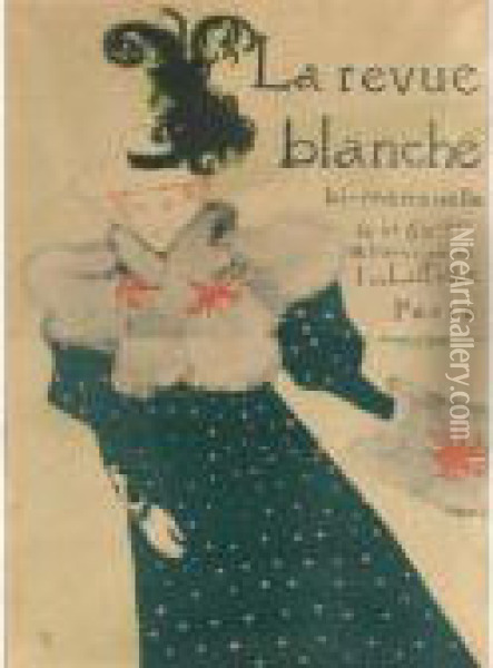 La Revue Blanche (d. 355; A. 115; W. P16; Adr. 130) Oil Painting - Henri De Toulouse-Lautrec