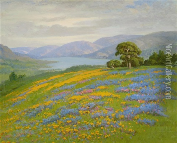 California Grandeur Oil Painting - William Franklin Jackson