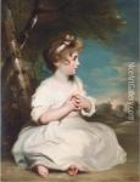 The Age Of Innocence Oil Painting - Sir Joshua Reynolds