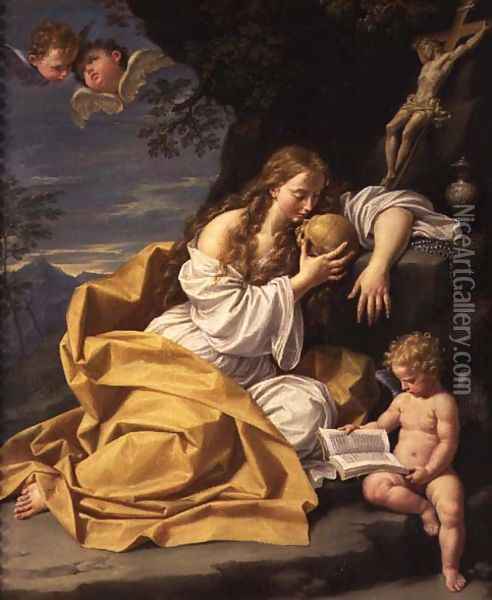 The Penitent Magdalene Oil Painting - Donato Creti