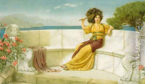 In the Prime of the Summer Time Oil Painting - John William Godward