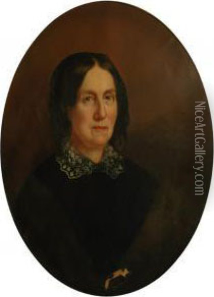 Portrait Of A Woman Oil Painting - Mary Jane Peale