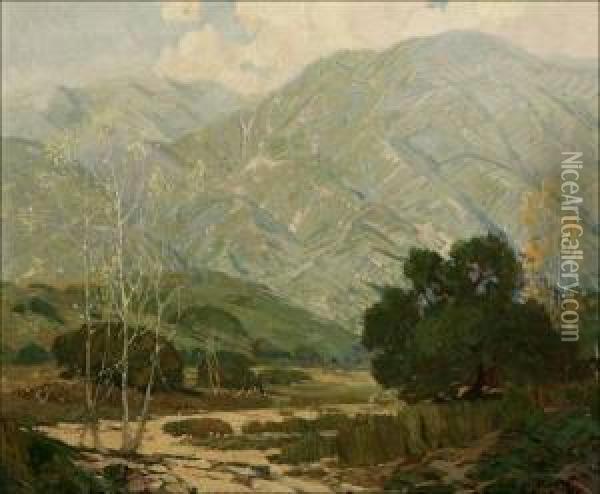 Foothill Landscape Oil Painting - Fred Grayson Sayre