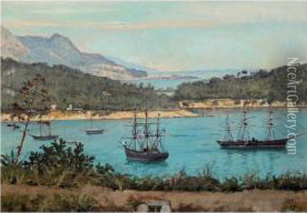 Vera Cruz, Mexico Oil Painting - William Baptiste Baird