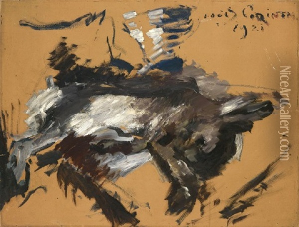 Der Hase Oil Painting - Lovis Corinth