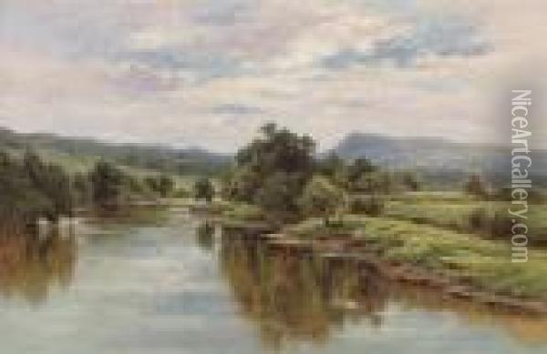 On The Lleyn, North Wales Oil Painting - Henry Hillier Parker