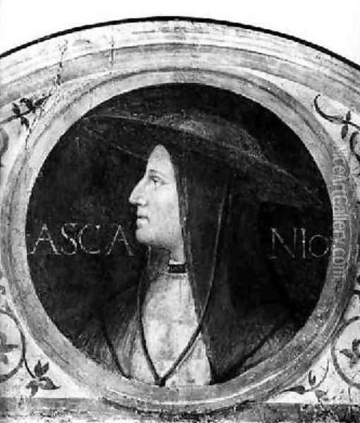 Portrait of Cardinal Ascanio Sforza Oil Painting - Bernardino Luini