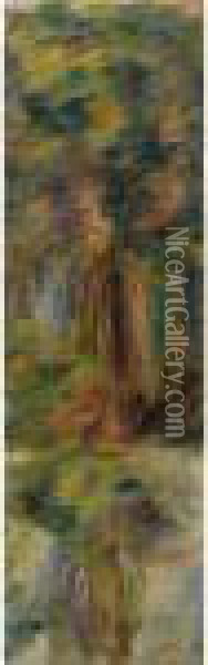 Sous-bois Oil Painting - Pierre Auguste Renoir