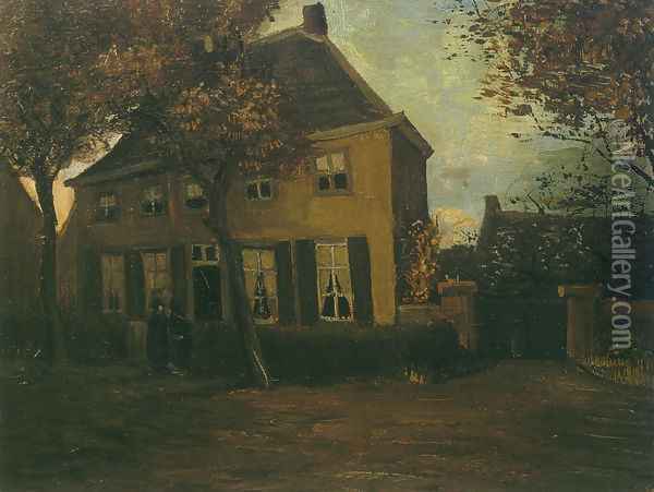 Vicarage at Nuenen Oil Painting - Vincent Van Gogh