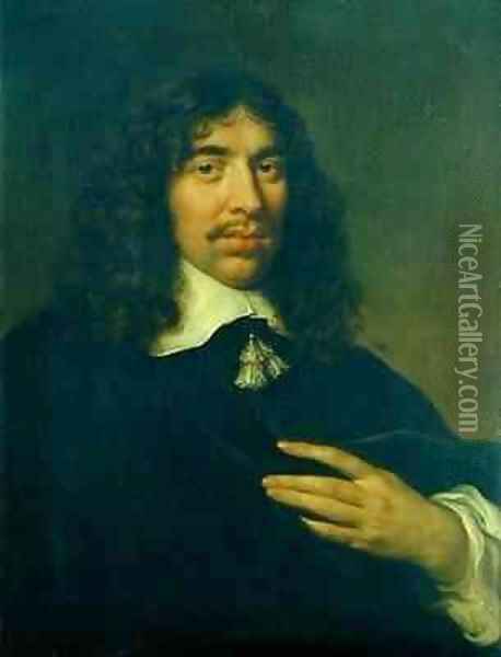 Portrait of a Man Oil Painting - Govert Teunisz. Flinck