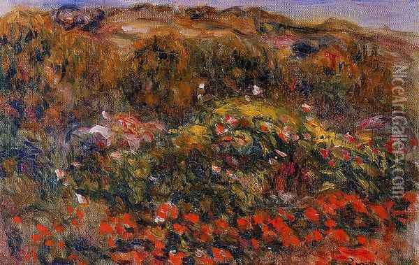 Landscape 8 Oil Painting - Pierre Auguste Renoir