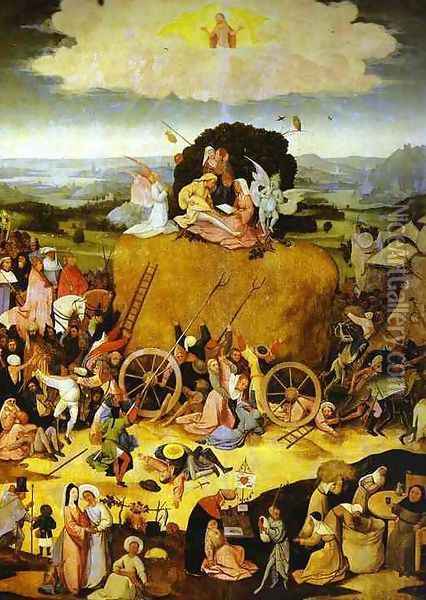 The Haywain Oil Painting - Hieronymous Bosch