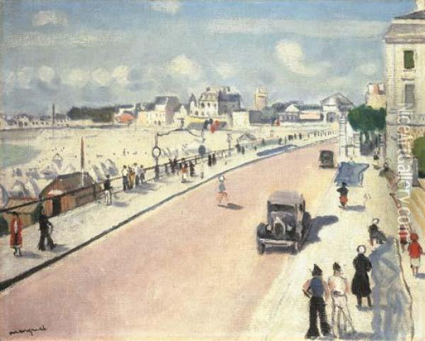 Le Promenade Oil Painting - Albert Marquet