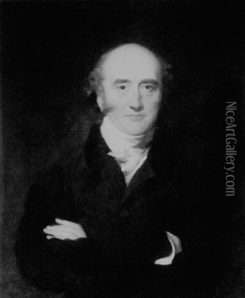 Portrait Of The Honorable George Canning Oil Painting - Thomas Lawrence