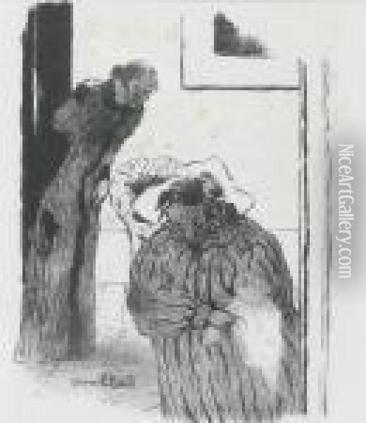 Siesta Or Convalescence Oil Painting - Jean-Edouard Vuillard