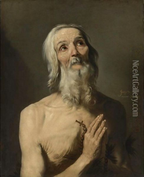 Saint Onophrius Oil Painting - Jusepe de Ribera