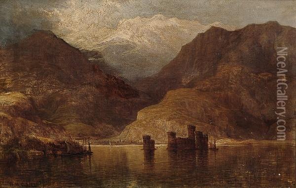 Highland Landscape Oil Painting - William Harold Cubley
