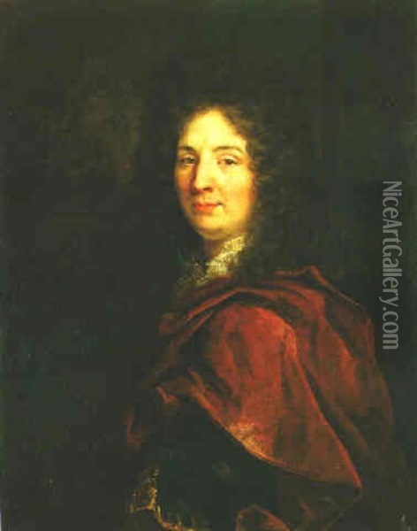 Portrait Presume De Cosme De Bayon, Seigneur De Forye Oil Painting - Nicolas de Largilliere