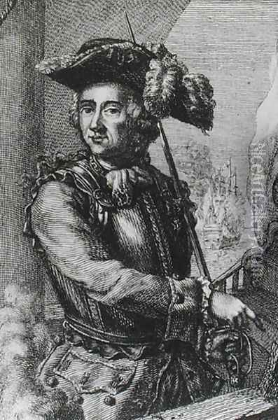 Count Claude de Forbin 1656-1733 Oil Painting - Pierron