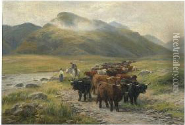 On Their Way South Oil Painting - Henry Garland