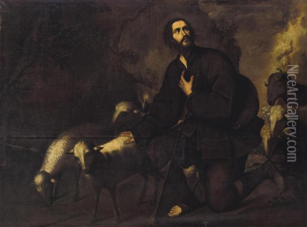 Jacob's Dream Oil Painting - Jusepe de Ribera