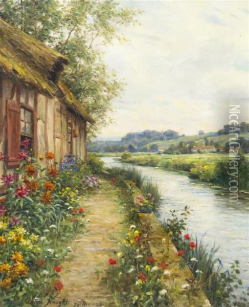 La Riviere Oil Painting - Louis Aston Knight