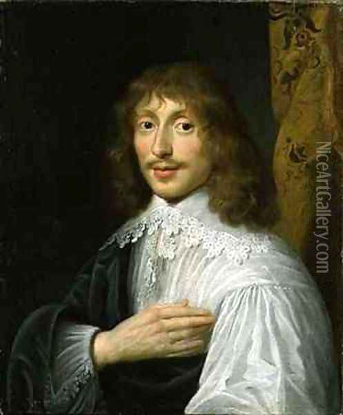 Portrait of George Villiers 1st Duke of Buckingham 1592-1628 Oil Painting - Sir Anthony Van Dyck