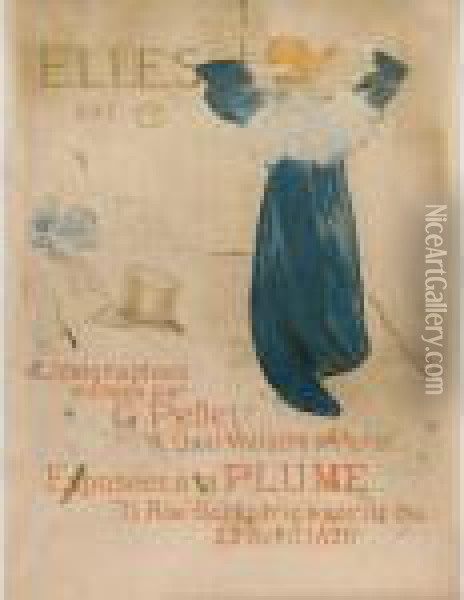 Elles Oil Painting - Henri De Toulouse-Lautrec