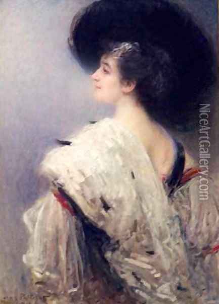 The Countess of Noidans Oil Painting - Jean Patricot