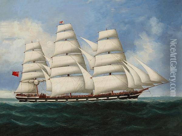 The Full-rigged Merchantman Oil Painting - Lai Fong