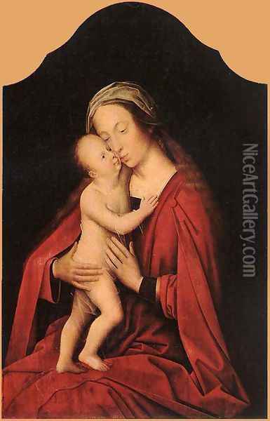 Virgin and Child 1520s Oil Painting - Adriaen Isenbrandt (Ysenbrandt)