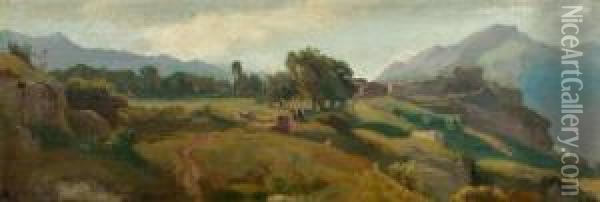 Landscape Oil Painting - Luigi Rossi