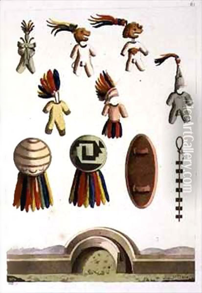 Mexican Arms Oil Painting - D.K. Bonatti
