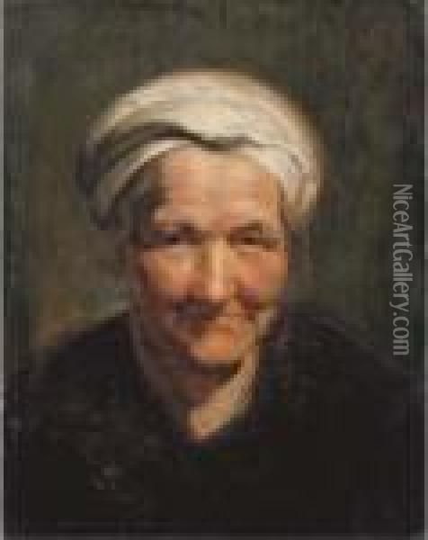 Portrait Of An Old Woman Oil Painting - Peter Paul Rubens