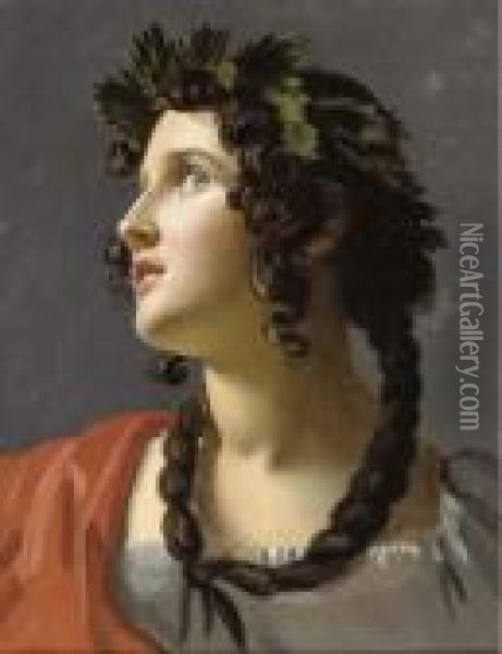 Study For Les Trois Glorieuses Oil Painting - Merry Joseph Blondel