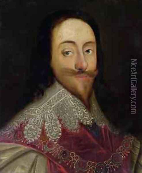 Charles I 1600-49 2 Oil Painting - Daniel Mytens