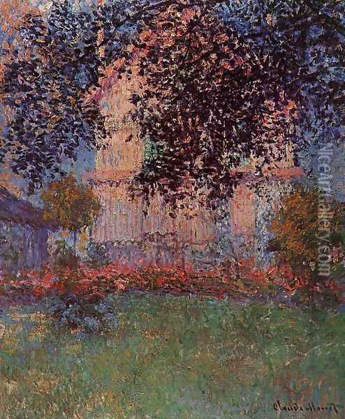 Monets House In Argenteuil Oil Painting - Claude Oscar Monet