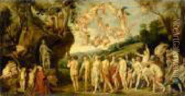 The Adoration Of Venus Oil Painting - Jacob Jordaens