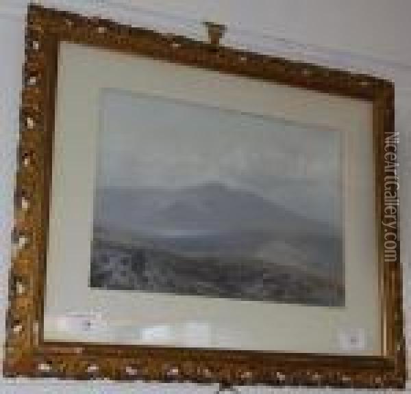 View Of Tavy Claeave, Dartmoor Oil Painting - Frederick John Widgery