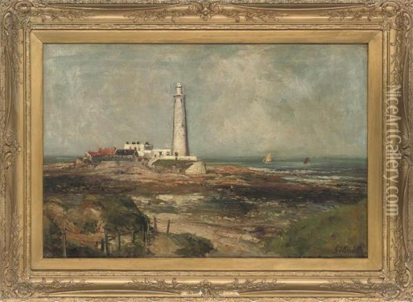 The Lighthouse Oil Painting - John Falconar Slater