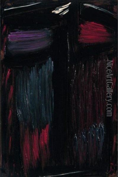 Meditationen: Gebet: Und Fuhre 
Mich Nicht In Versuchung (meditations: Prayer: And Lead Me Not Into 
Temptation) Oil Painting - Alexei Jawlensky