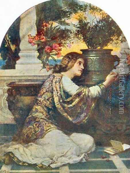Isabella I Oil Painting - Henrietta Rae